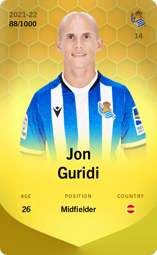 Jon Guridi 2021-22 • Limited 88/1000