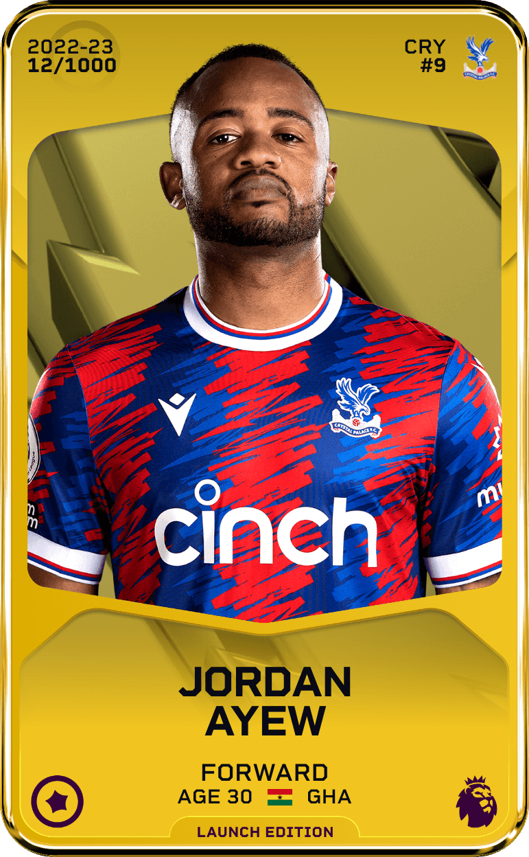 Jordan Ayew 2022-23 • Limited 12/1000