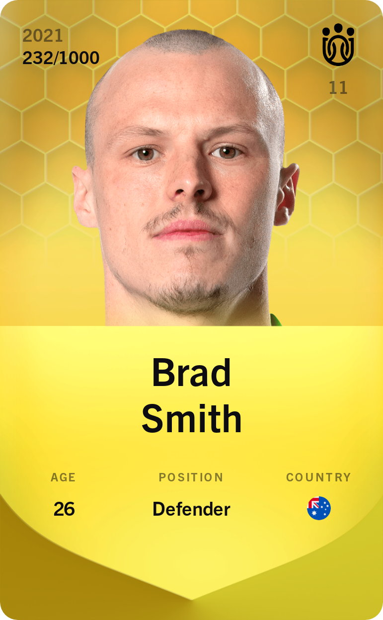 Sorare - Sorare Official - Brad Smith 2021-22 • Limited 232/1000 - NFT # 79340788920535227301993284639233102371938528805639223095019529494514456916088