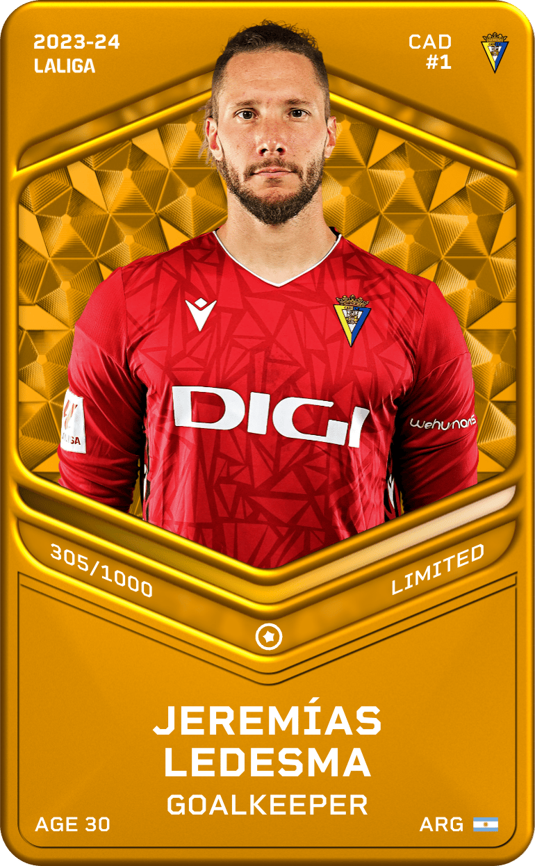 Jeremías Ledesma 2023-24 • Limited 305/1000