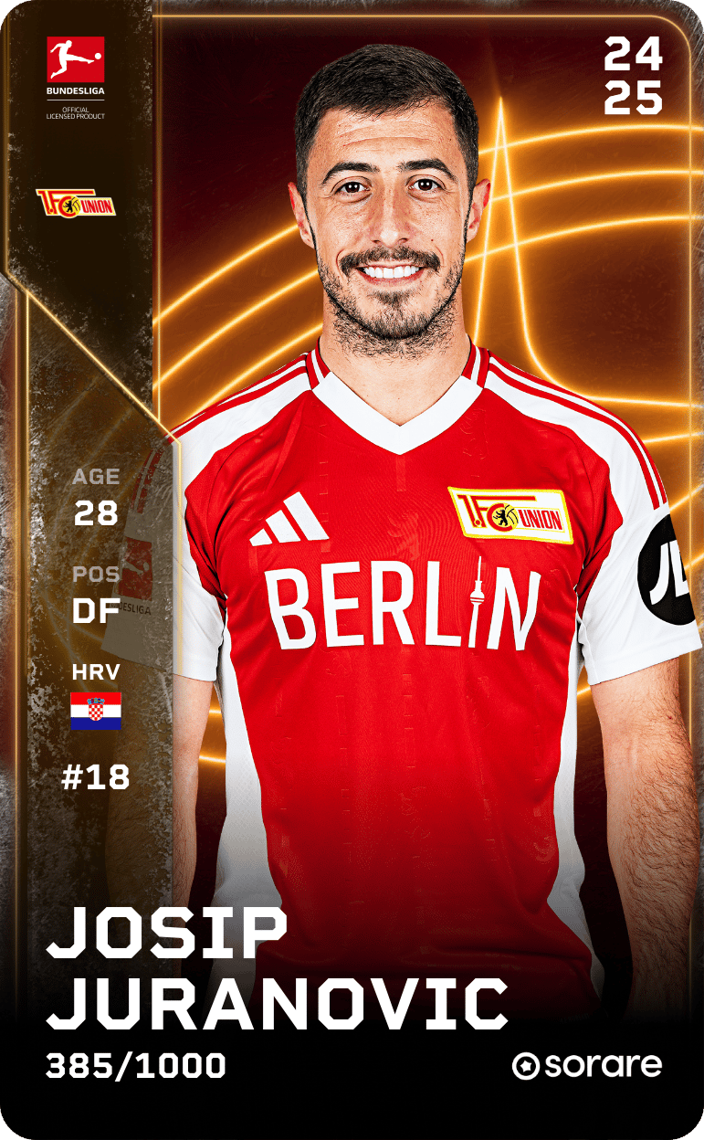 Josip Juranovic 2024-25 • Limited 385/1000