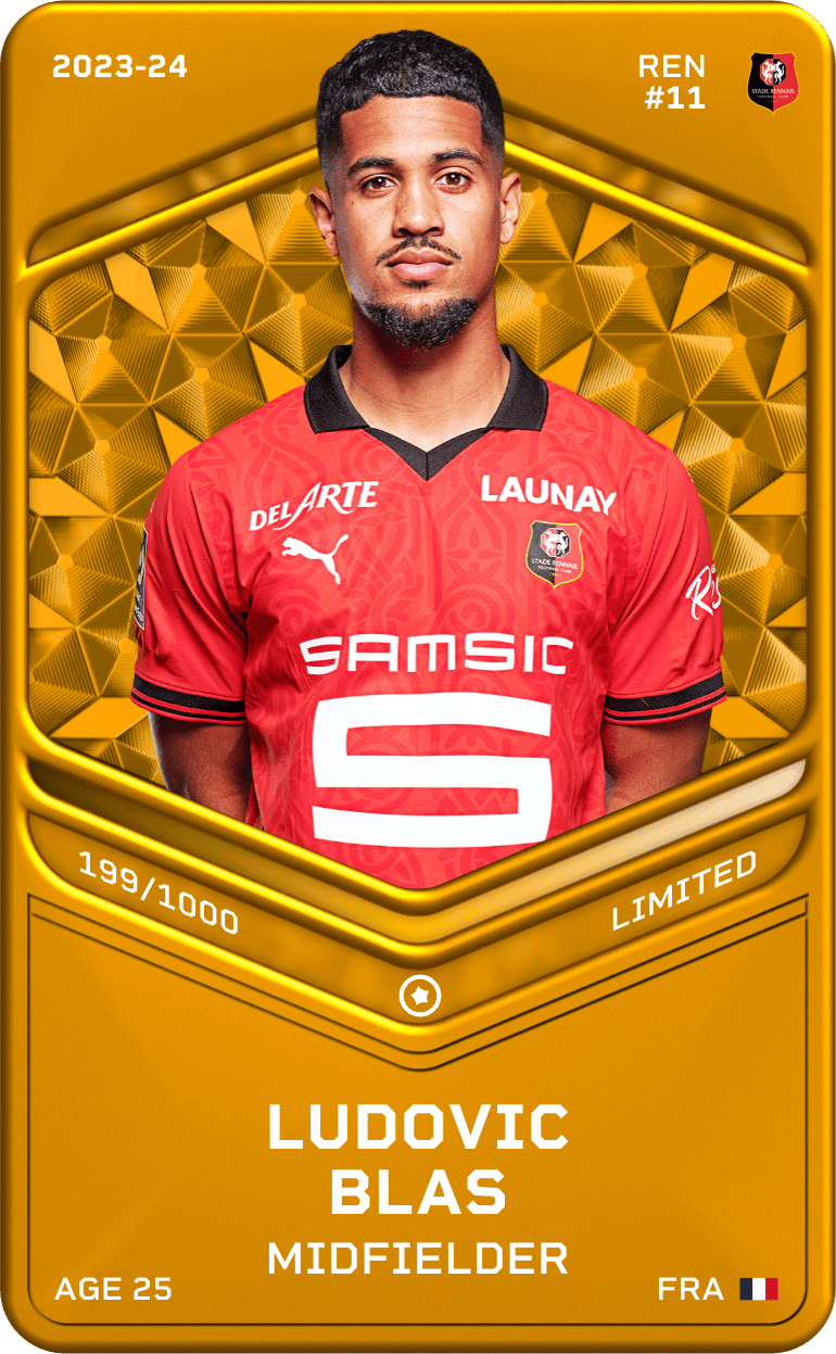 Ludovic Blas 2023-24 • Limited 199/1000