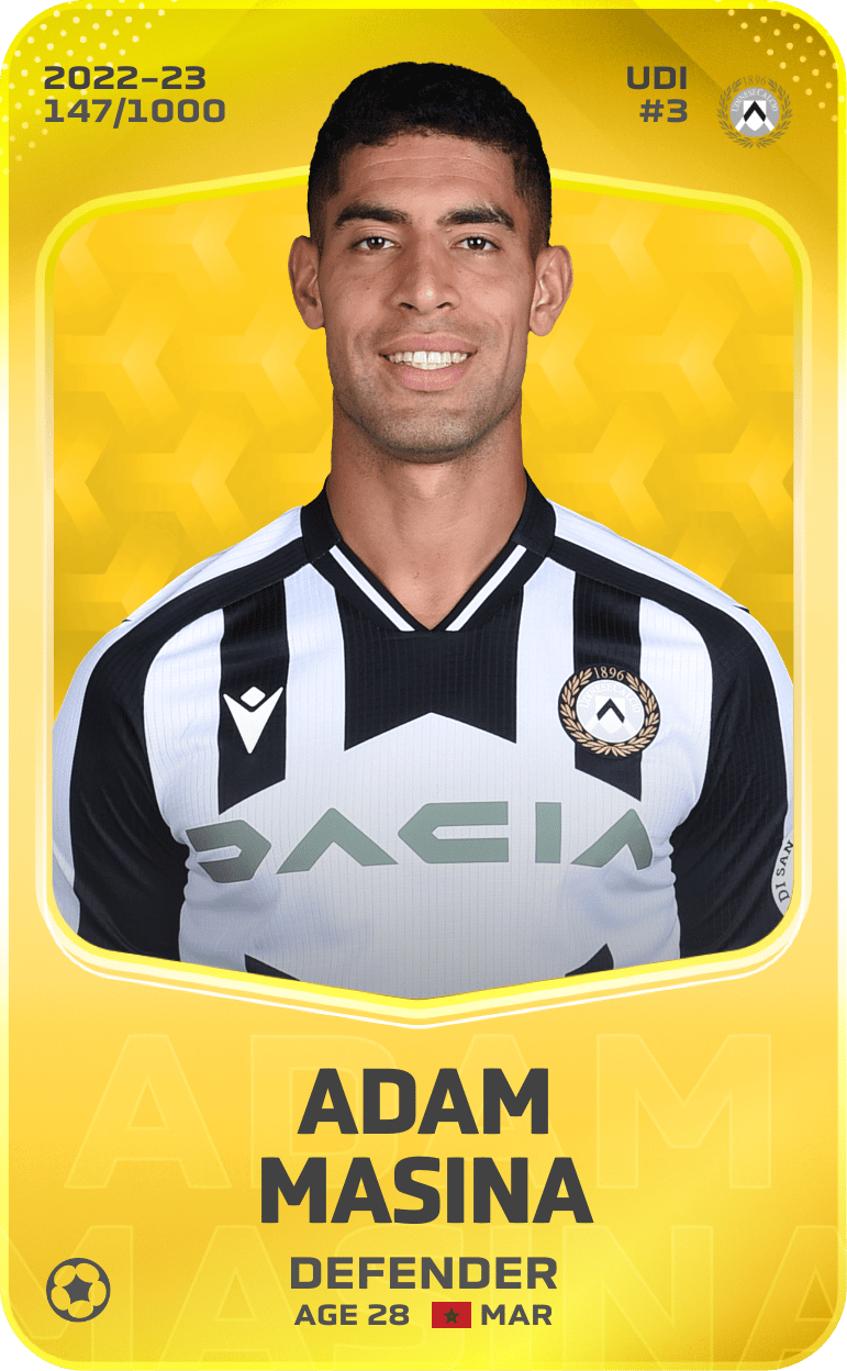 Adam Masina 2022-23 • Limited 147/1000