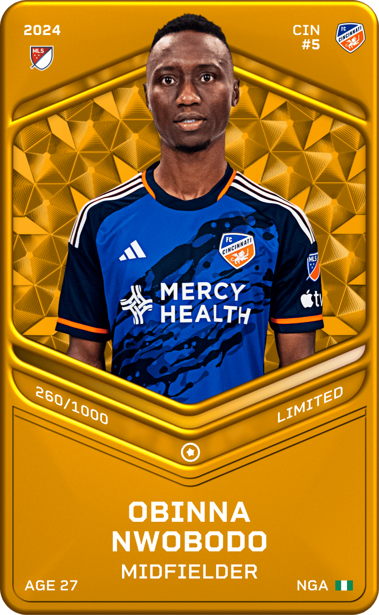 Obinna Nwobodo 2024-25 • Limited 260/1000
