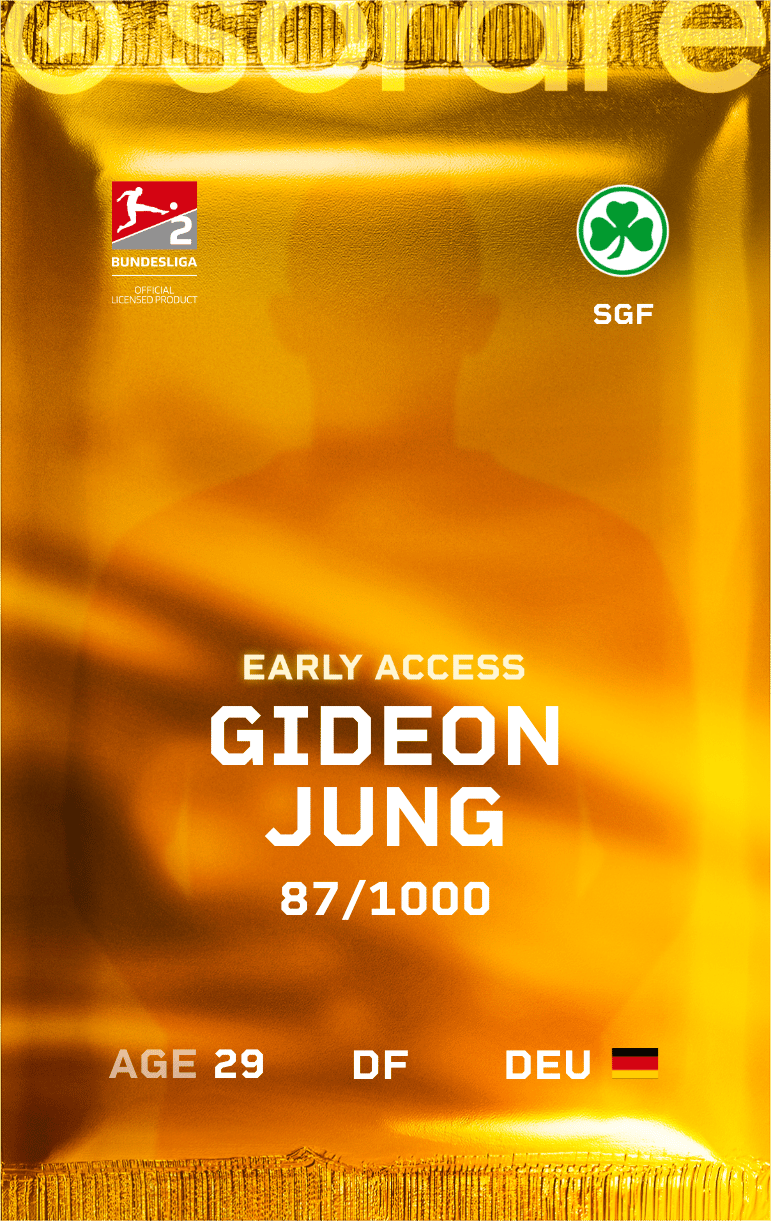 Gideon Jung 2024-25 • Limited 87/1000