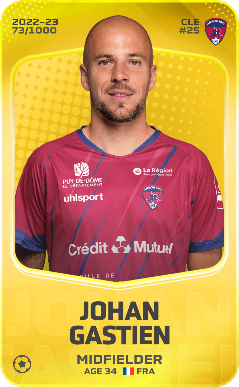 Johan Gastien 2022-23 • Limited 73/1000