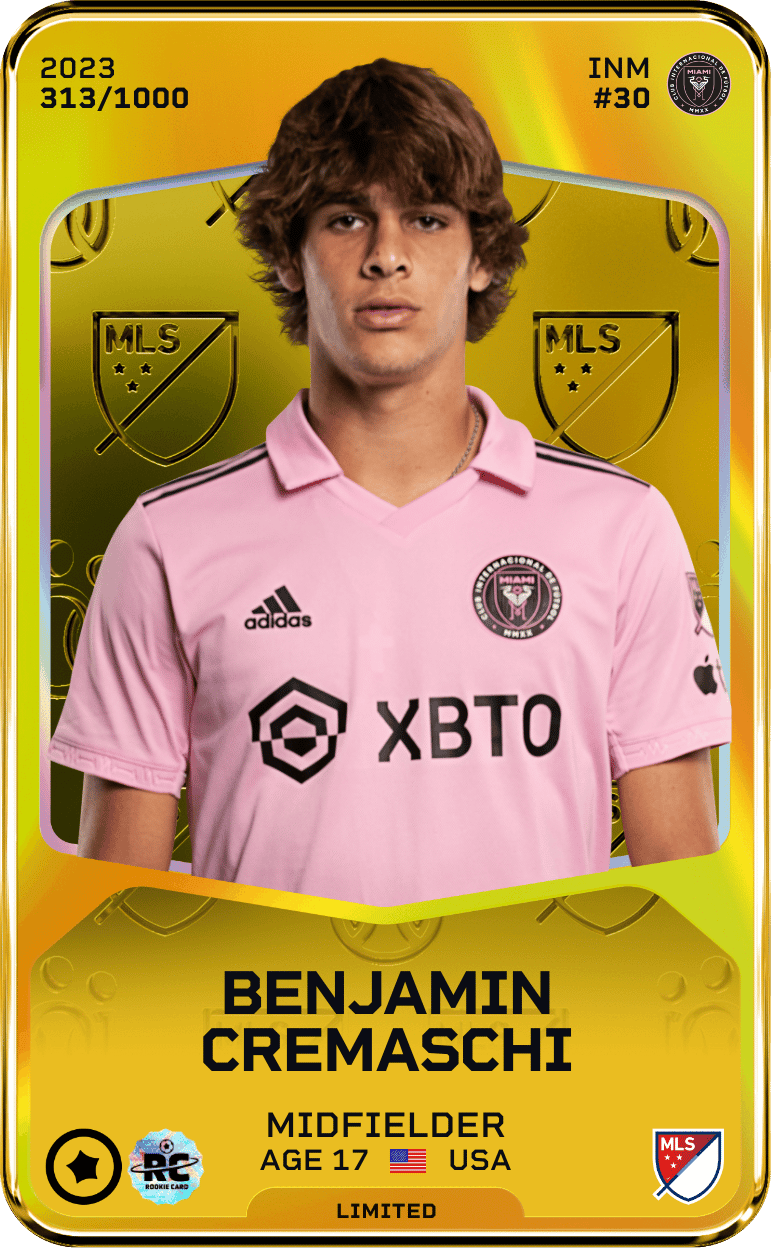 Benjamin Cremaschi 2023-24 • Limited 313/1000