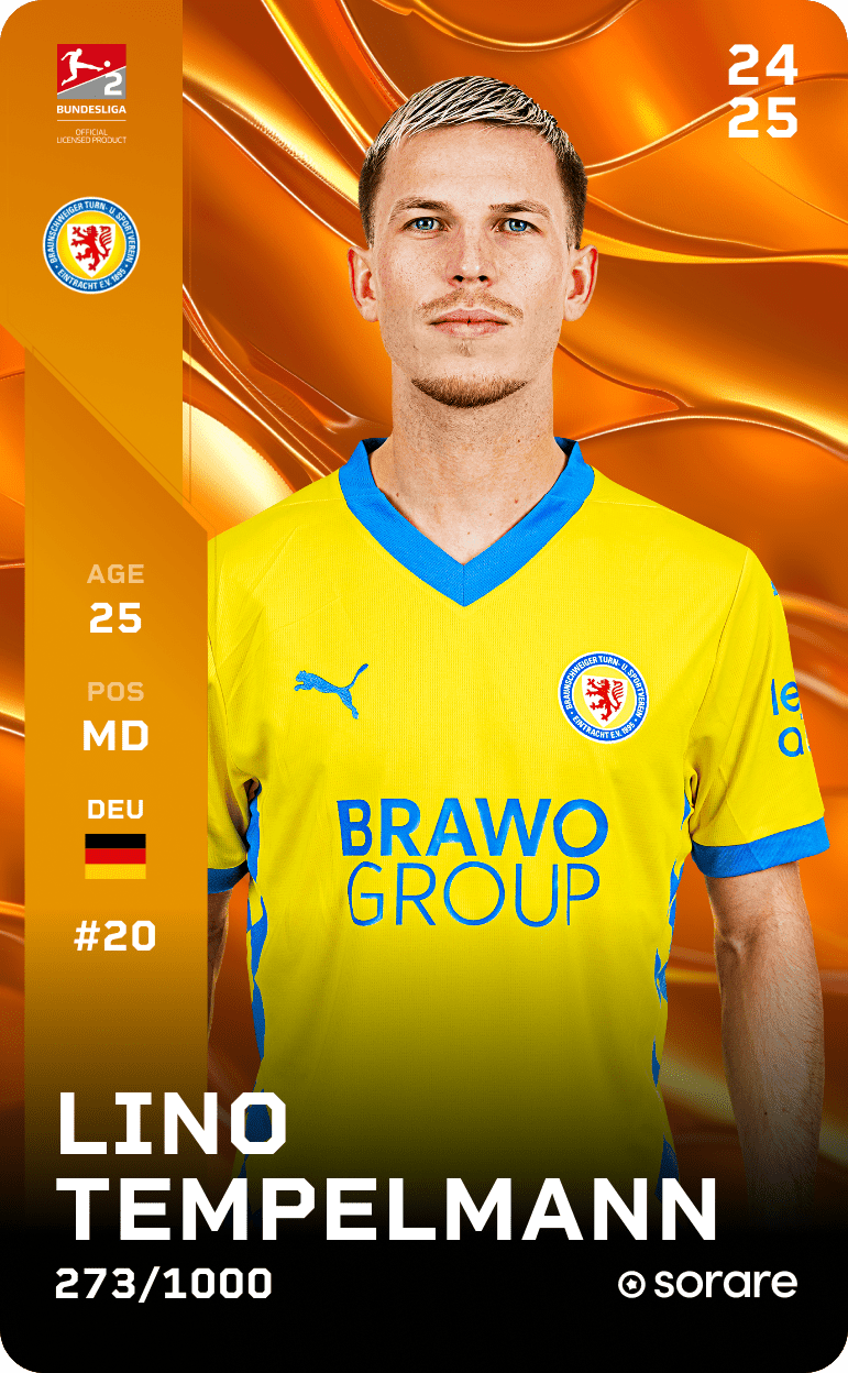 Lino Tempelmann 2024-25 • Limited 273/1000