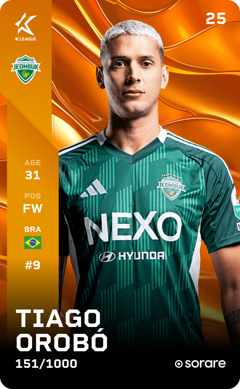 Tiago Orobó 2025-26 • Limited 151/1000