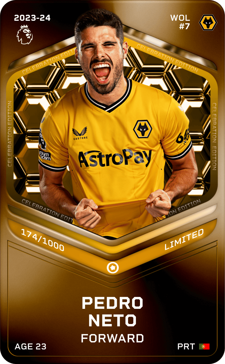 Pedro Neto 2023-24 • Limited 174/1000