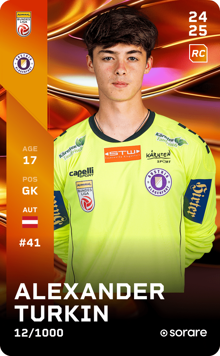 Alexander Turkin 2024-25 • Limited 12/1000