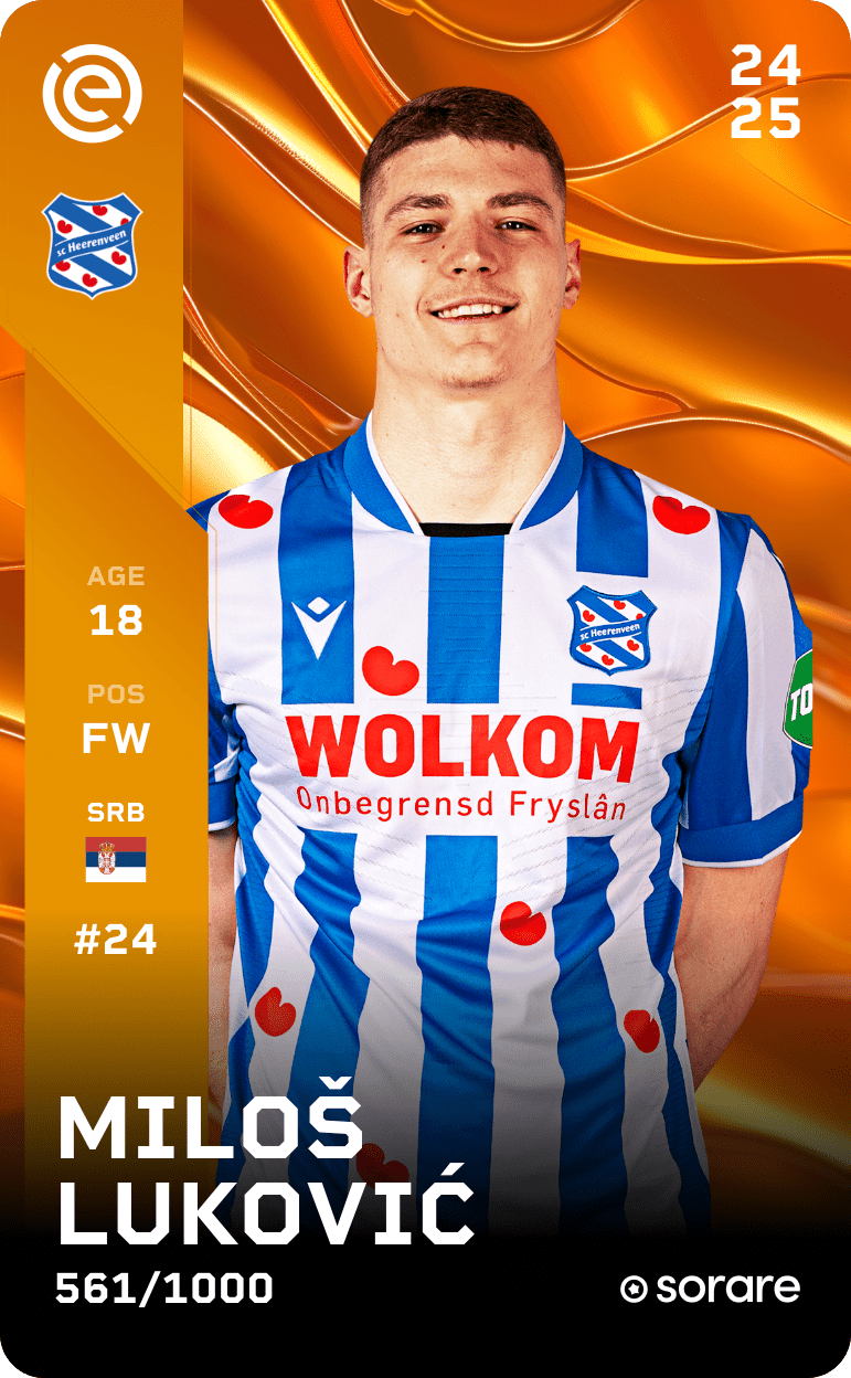 Miloš Luković 2024-25 • Limited 561/1000