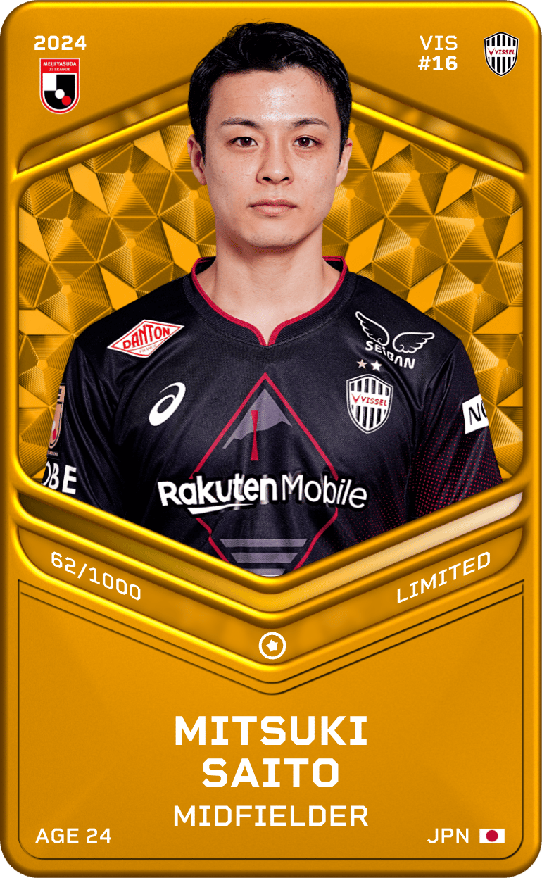 Mitsuki Saito 2024-25 • Limited 62/1000