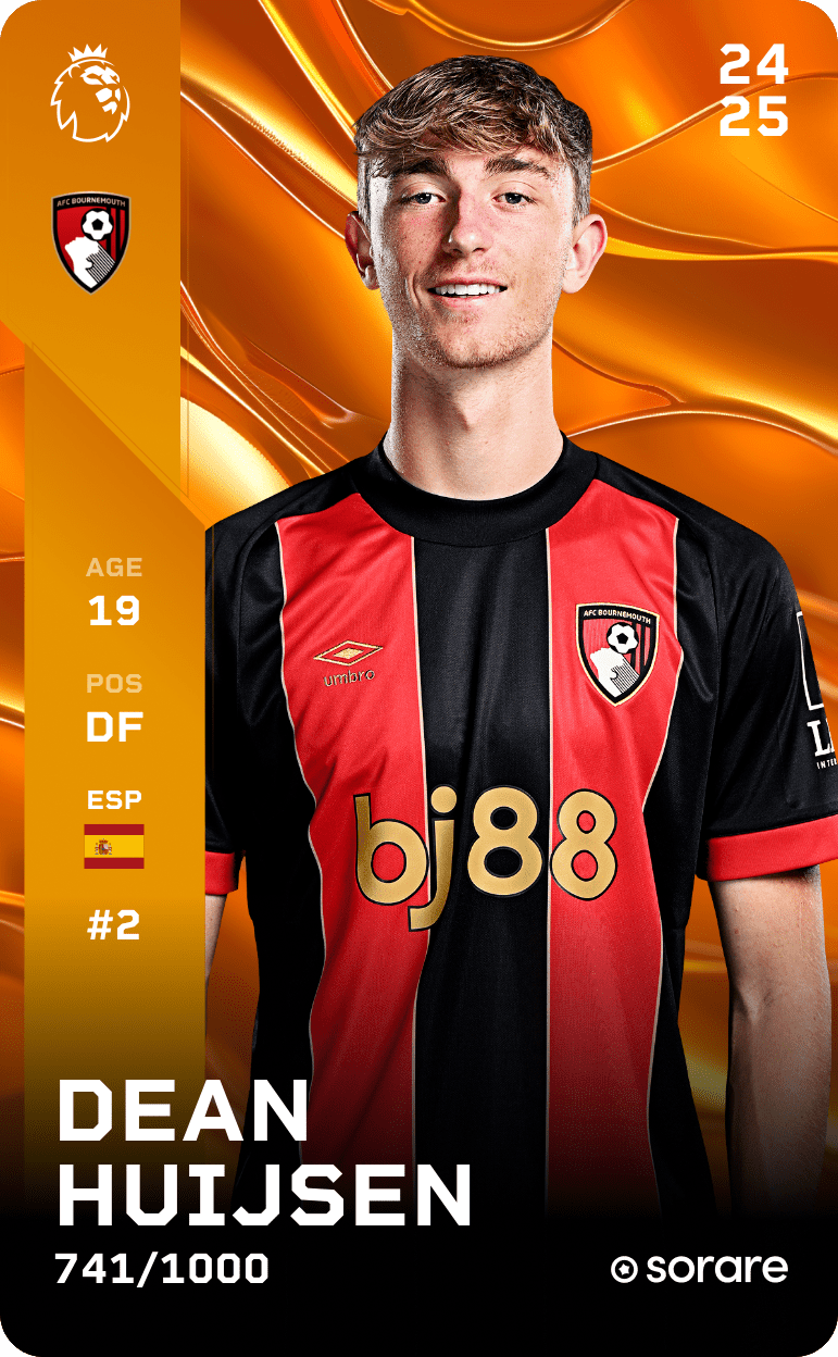 Dean Huijsen 2024-25 • Limited 741/1000
