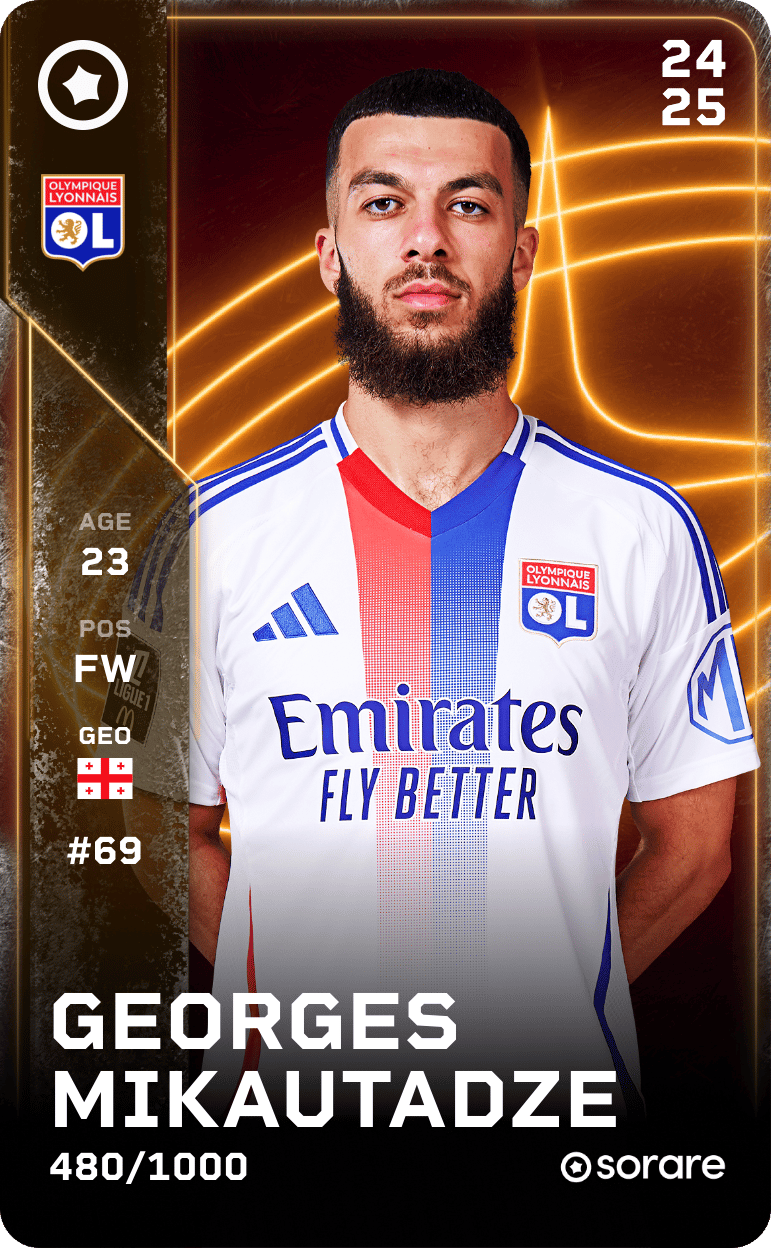 Georges Mikautadze 2024-25 • Limited 480/1000