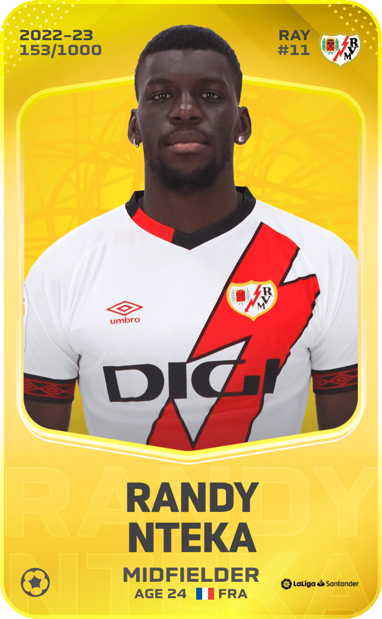 Randy Nteka 2022-23 • Limited 153/1000