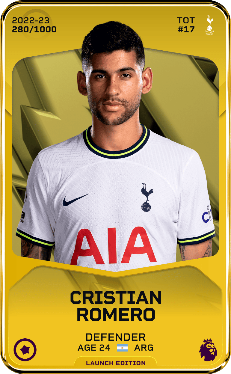 Cristian Romero 2022-23 • Limited 280/1000