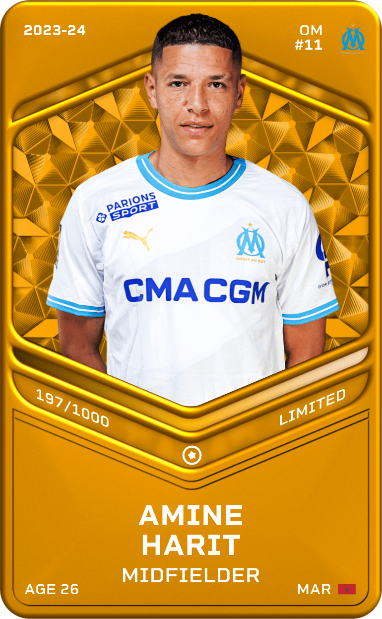 Amine Harit 2023-24 • Limited 197/1000