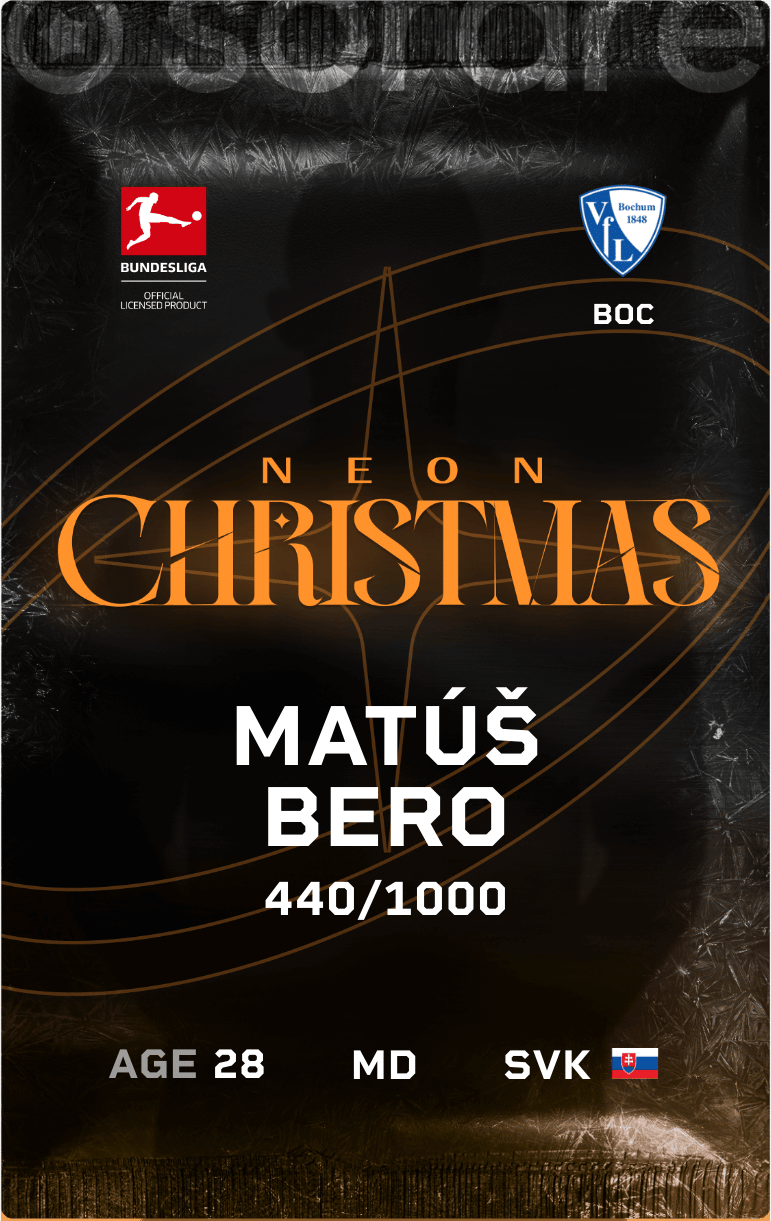 Matúš Bero 2024-25 • Limited 440/1000