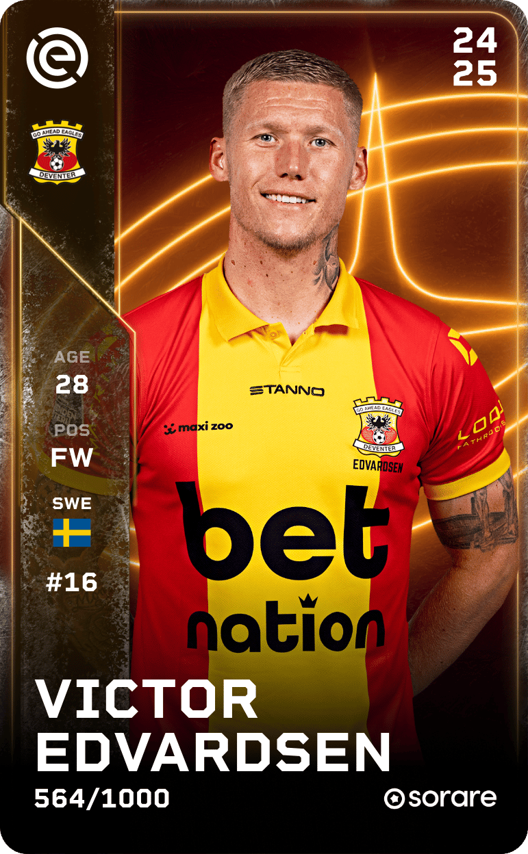 Victor Edvardsen 2024-25 • Limited 564/1000