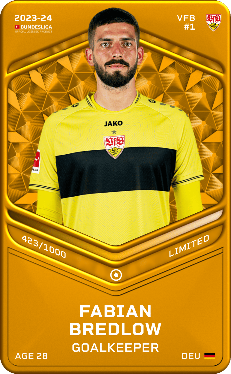 Fabian Bredlow 2023-24 • Limited 423/1000