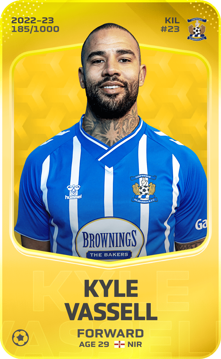 Kyle Vassell 2022-23 • Limited 185/1000