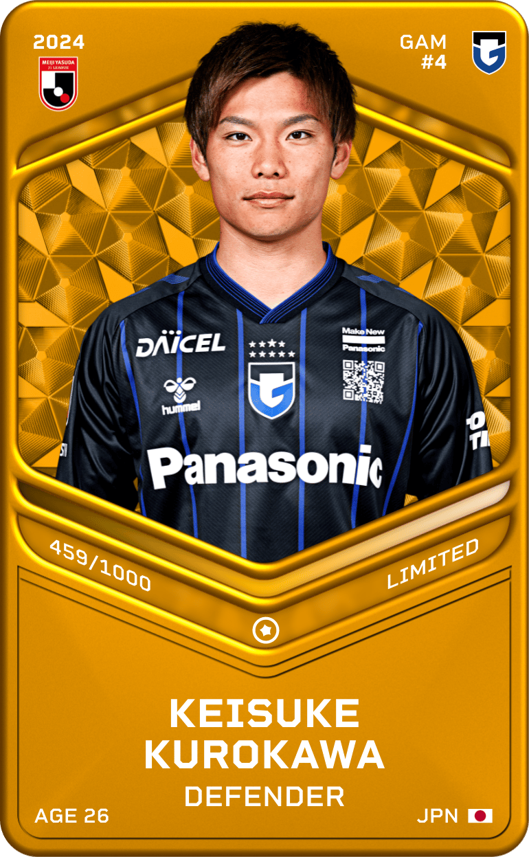 Keisuke Kurokawa 2024-25 • Limited 459/1000