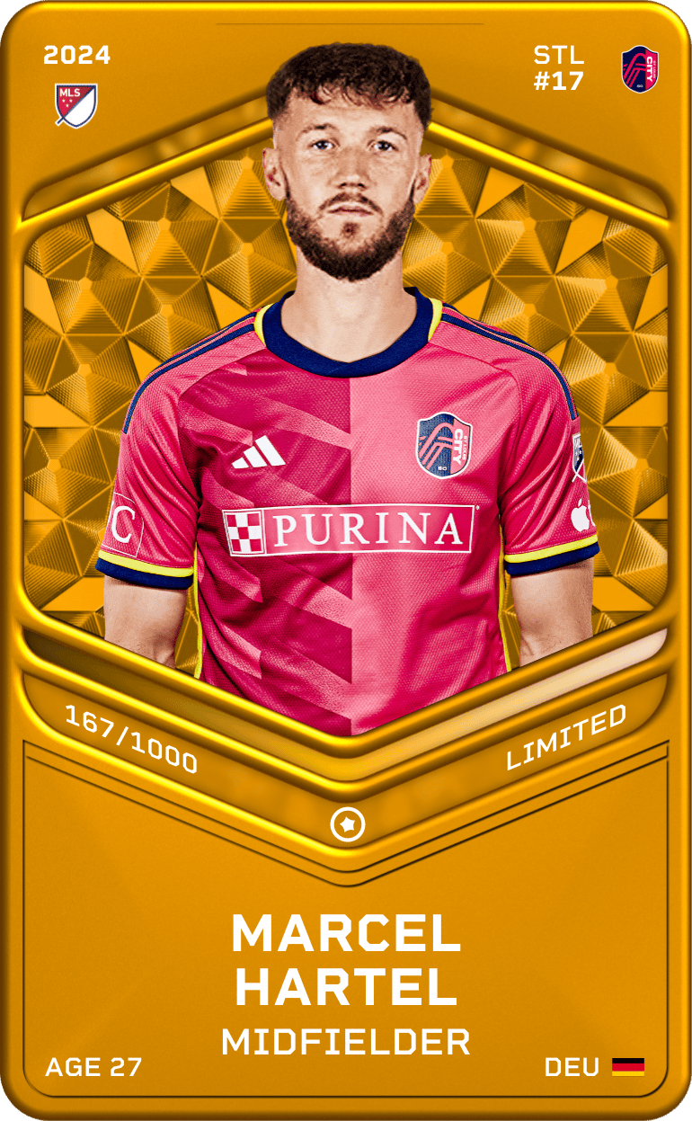 Marcel Hartel 2024-25 • Limited 167/1000
