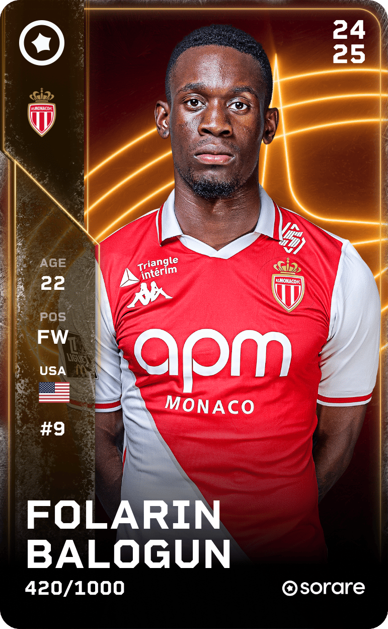 Folarin Balogun 2024-25 • Limited 420/1000