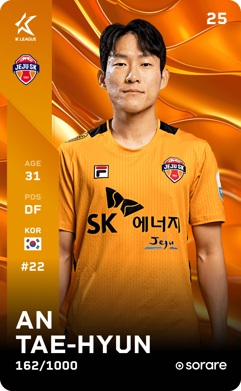 Ahn Tae-Hyun 2025-26 • Limited 162/1000