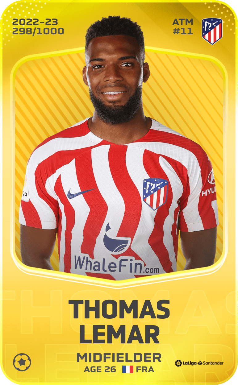 Thomas Lemar 2022-23 • Limited 298/1000