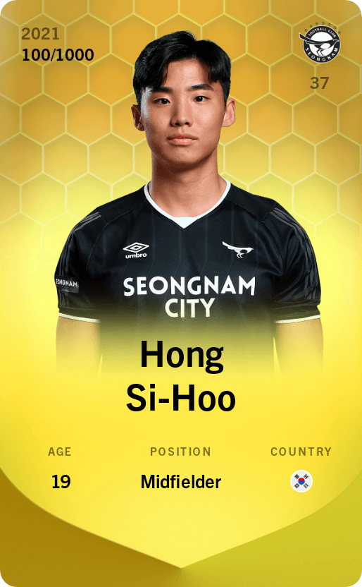 Hong Si-Hoo 2021-22 • Limited 100/1000
