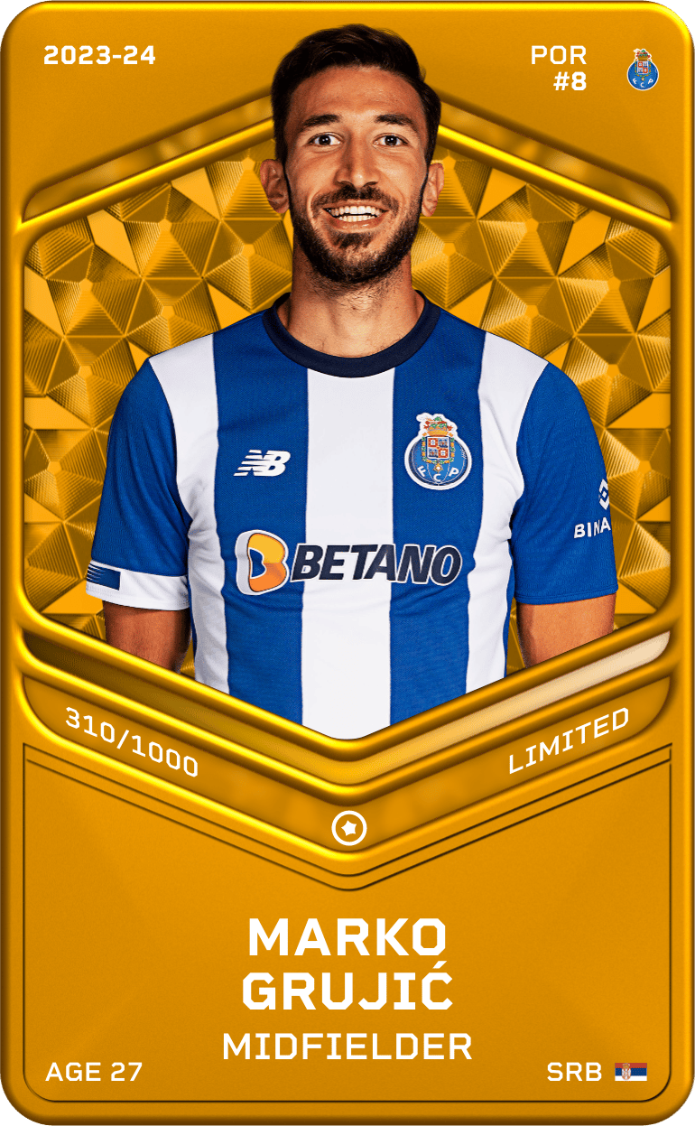 Marko Grujić 2023-24 • Limited 310/1000