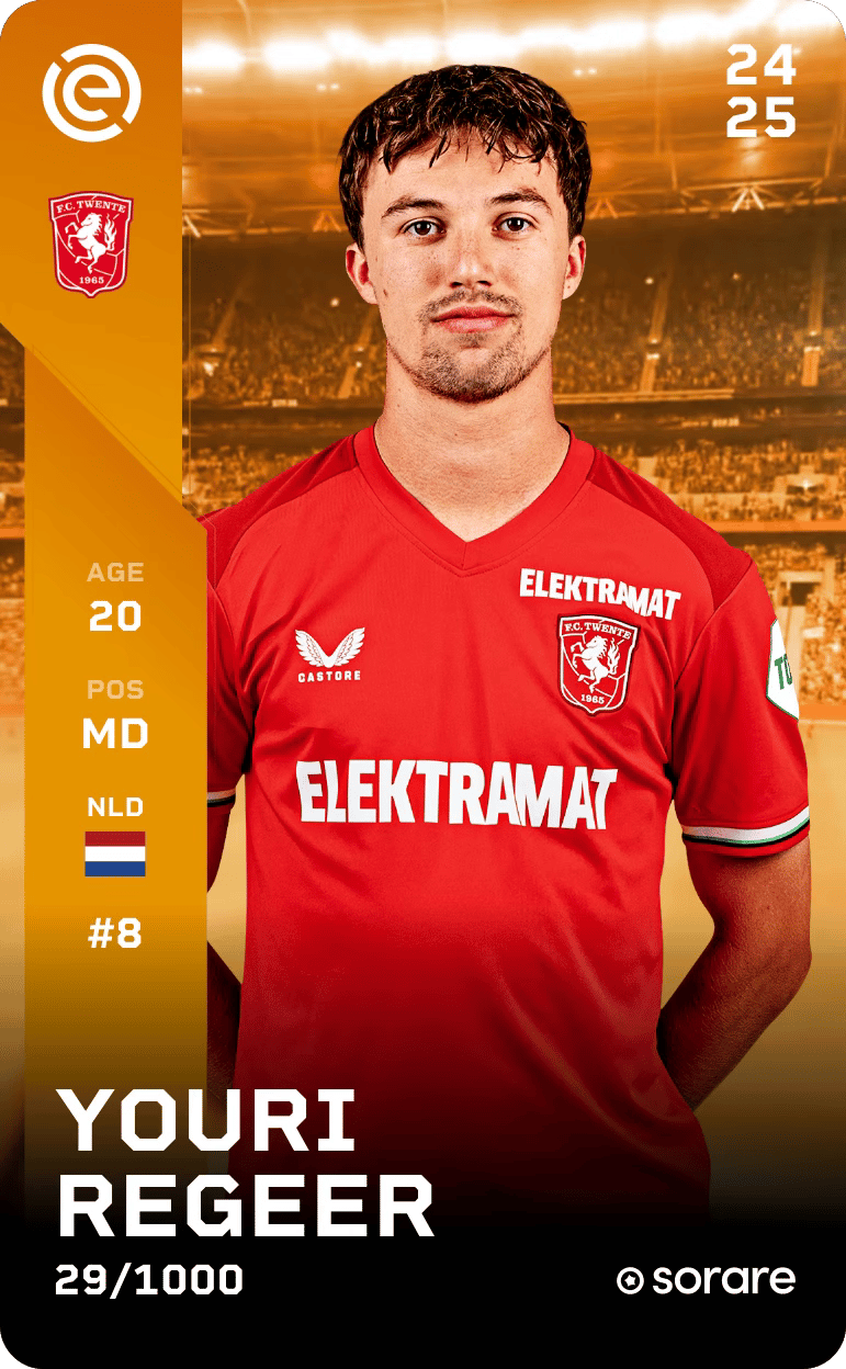 Youri Regeer 2024-25 • Limited 29/1000