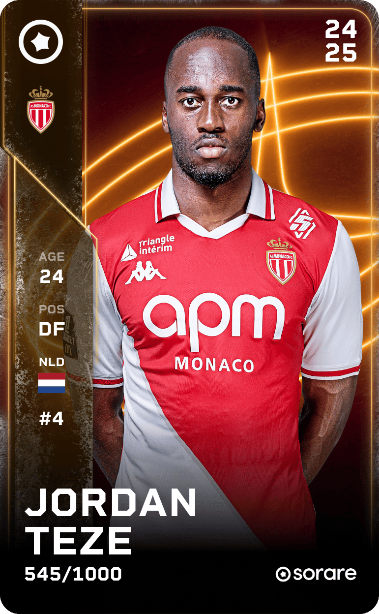 Jordan Teze 2024-25 • Limited 545/1000