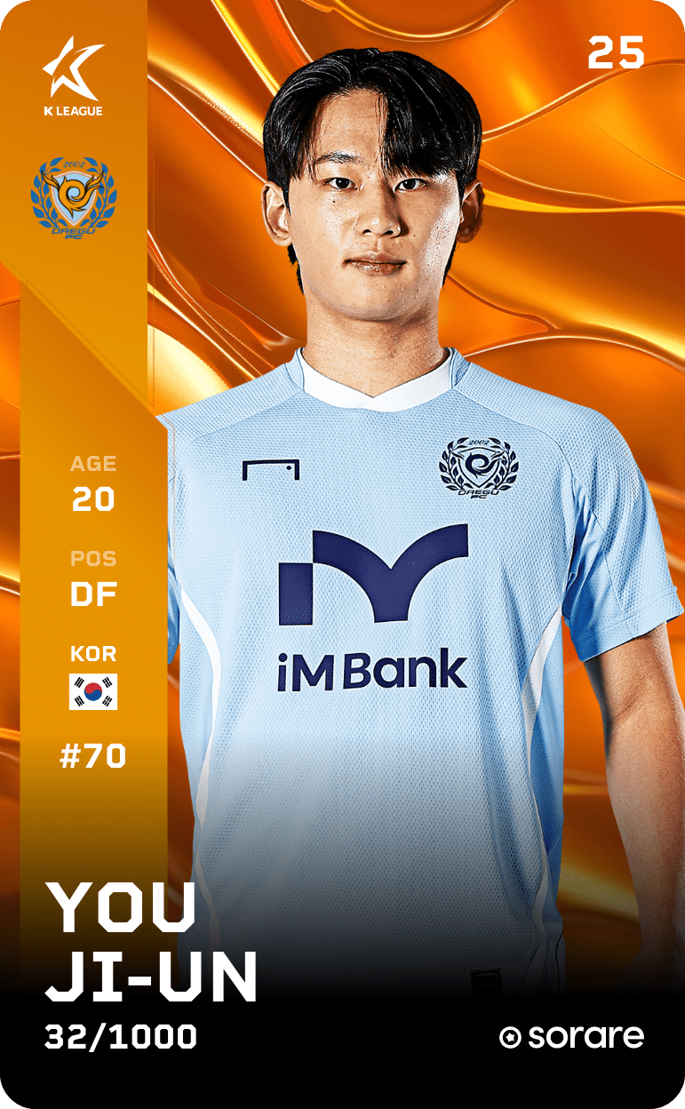 Yoo Ji-Un 2025-26 • Limited 32/1000
