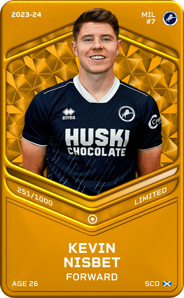 Kevin Nisbet 2023-24 • Limited 251/1000