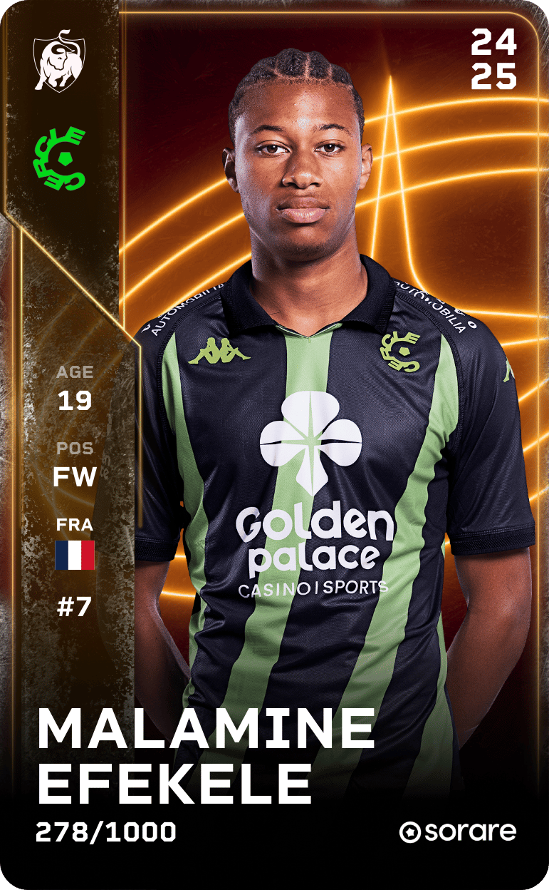 Malamine Efekele 2024-25 • Limited 278/1000