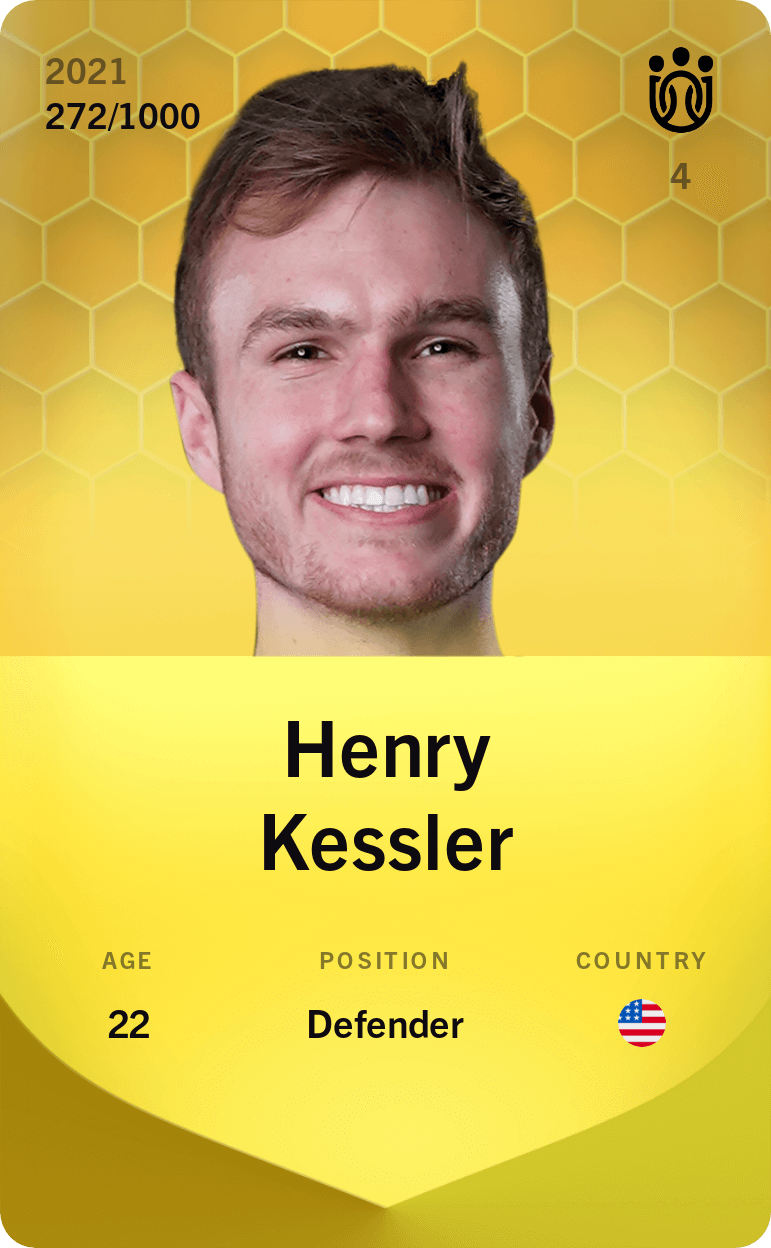Henry Kessler 2021-22 • Limited 272/1000