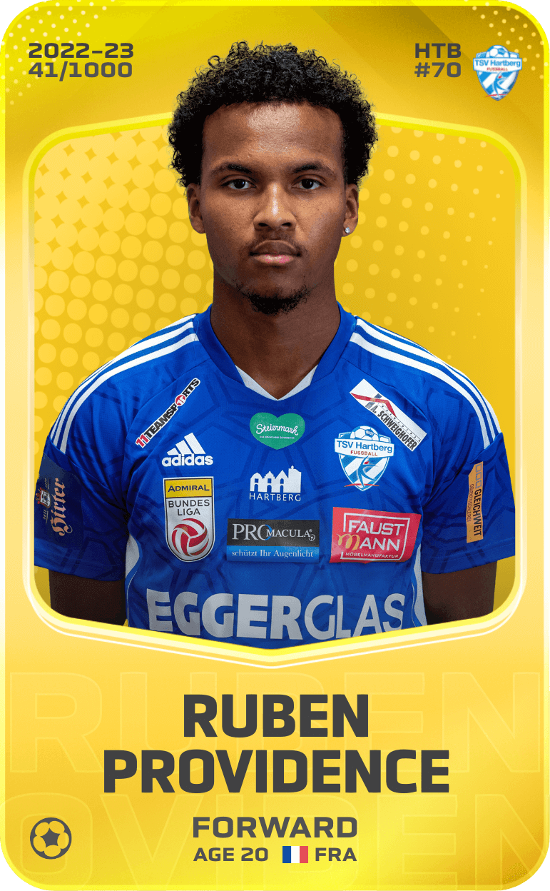 Ruben Providence 2022-23 • Limited 41/1000