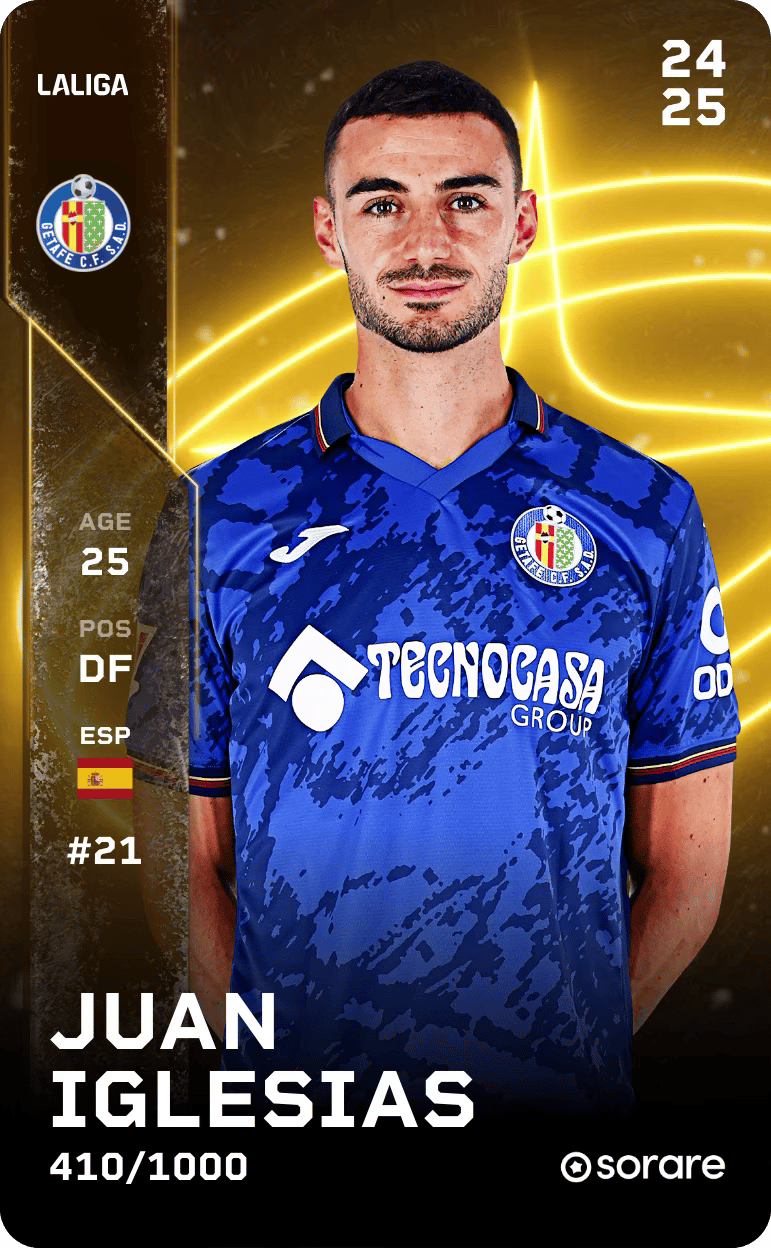 Juan Iglesias 2024-25 • Limited 410/1000