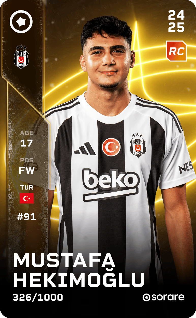 Mustafa Hekimoğlu 2024-25 • Limited 326/1000