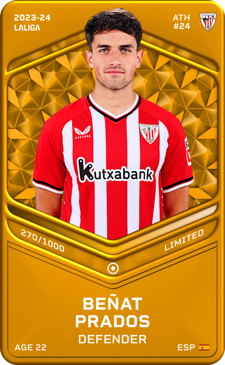 Beñat Prados 2023-24 • Limited 270/1000