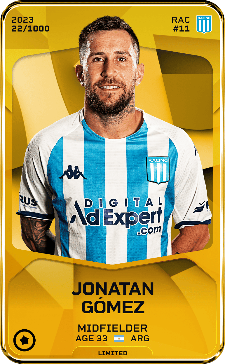Jonatan Gómez 2023-24 • Limited 22/1000