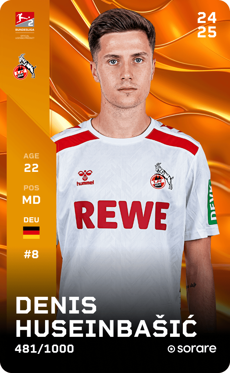 Denis Huseinbašić 2024-25 • Limited 481/1000