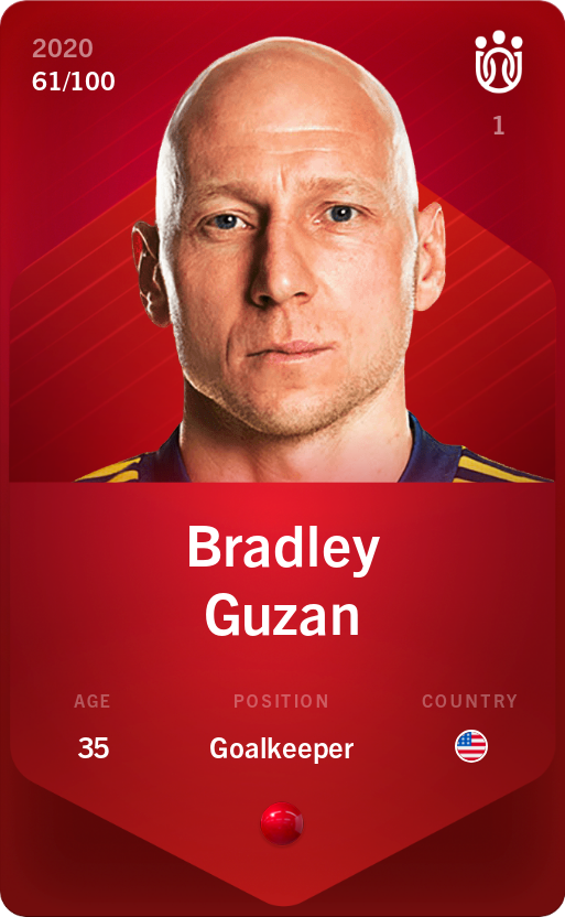 Sorare - Sorare Official - Bradley Guzan 2020-21 • Rare 61/100 - NFT # 85210378115055487529963159573370246735301946554548113297639955041009765857547