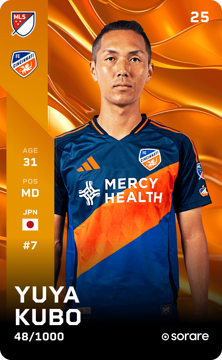 Yuya Kubo 2025-26 • Limited 48/1000