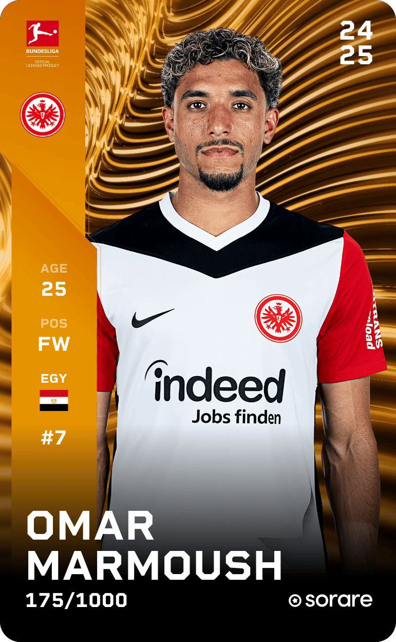 Omar Marmoush 2024-25 • Limited 175/1000