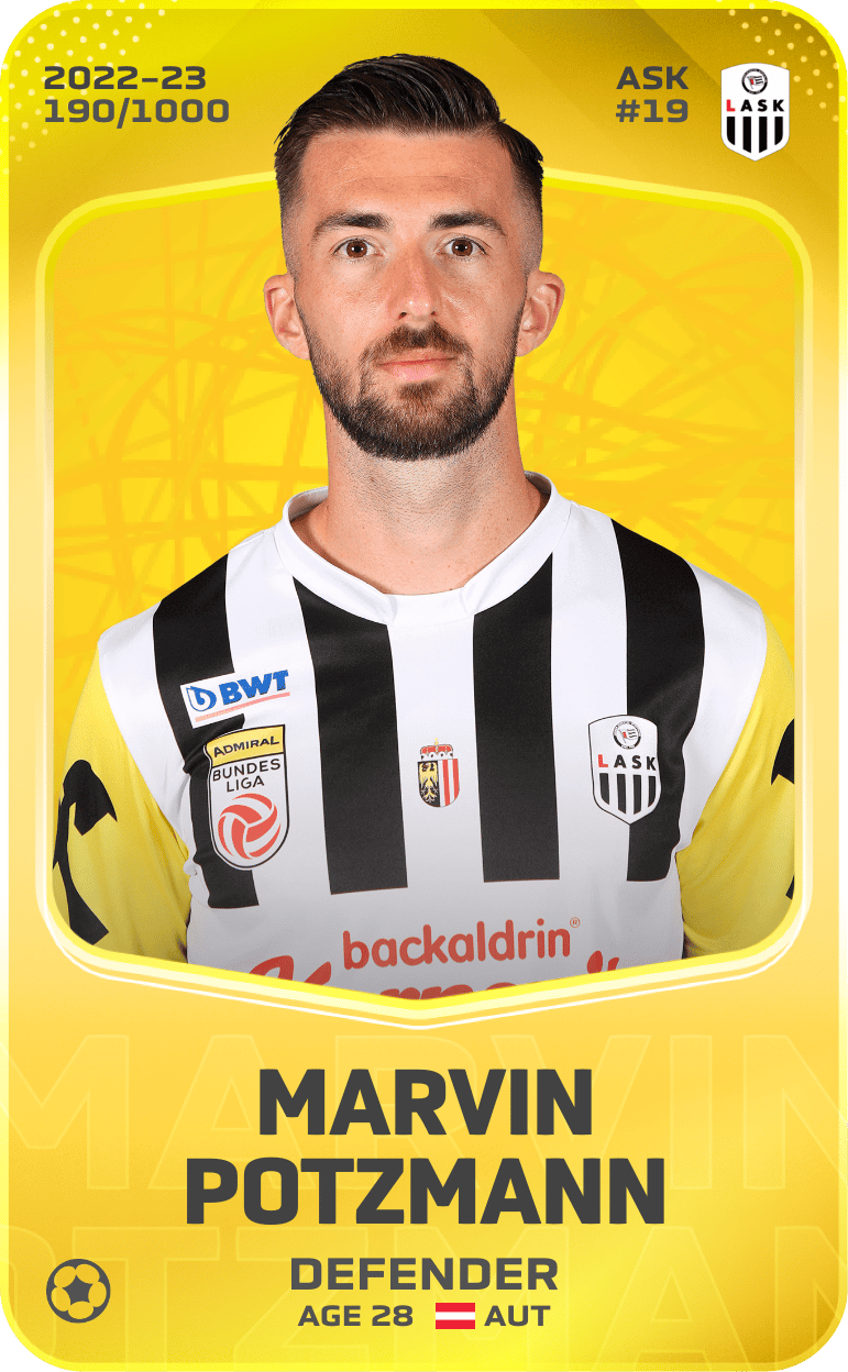 Marvin Potzmann 2022-23 • Limited 190/1000