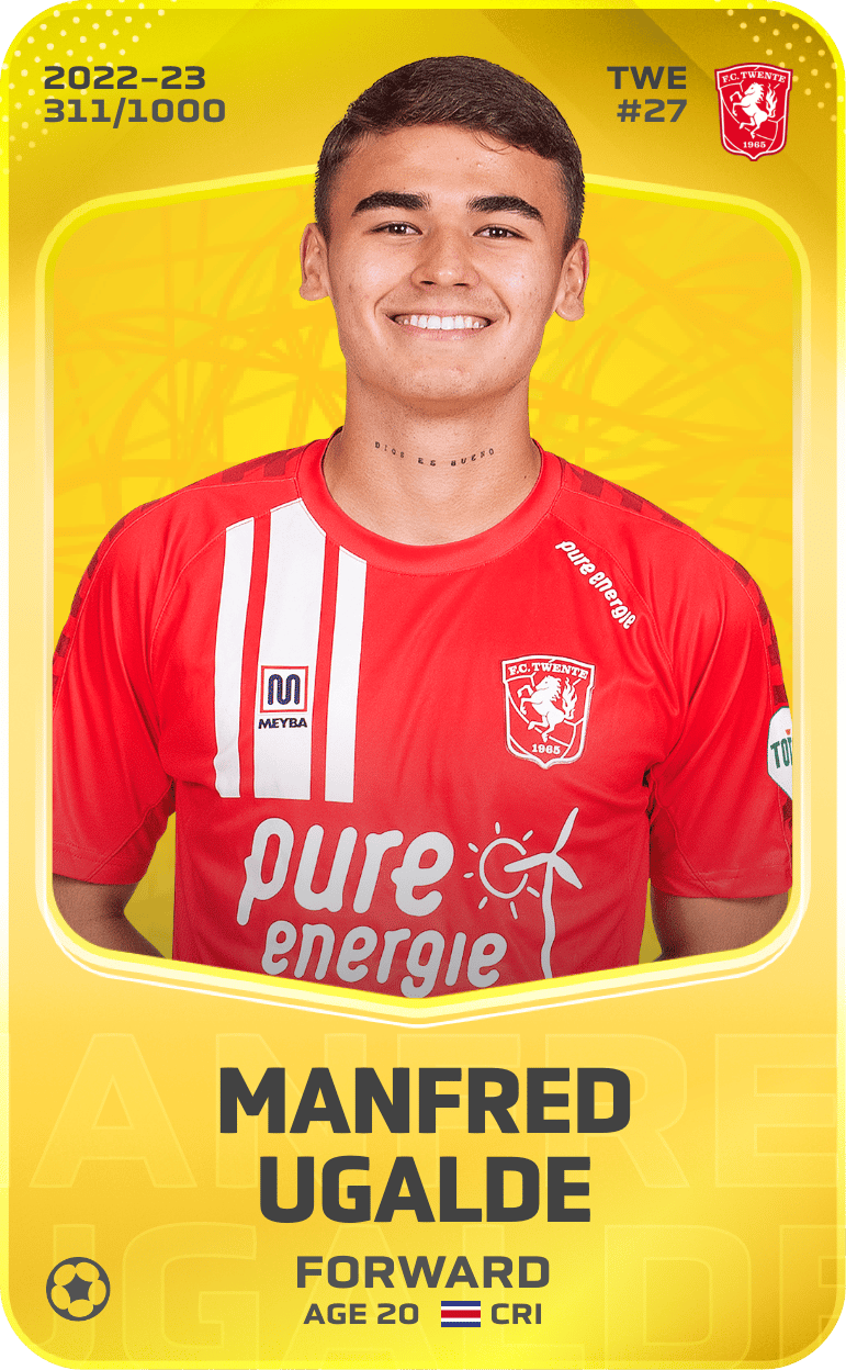 Manfred Ugalde 2022-23 • Limited 311/1000